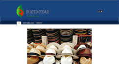 Desktop Screenshot of blazedcedar.com